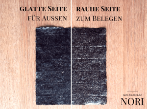 nori blaetter futo maki avocado sushi selber machen vegan kalorienarm natriumarm glutenfrei lactosefrei ei-frei cholesterinfrei