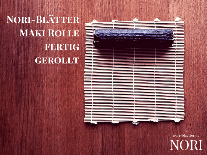 nori blaetter zusammenrollen futo maki avocado sushi selber machen vegan kalorienarm natriumarm glutenfrei lactosefrei ei-frei cholesterinfrei