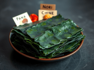 Nori-Blätter - internationale Bezeichungen